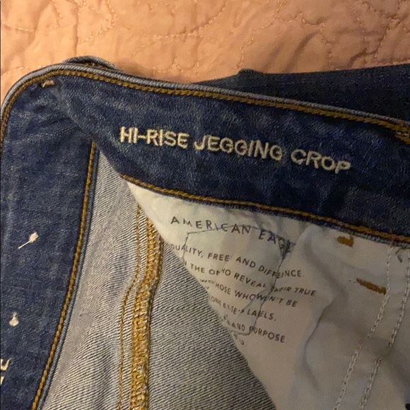 AE high rise jegging crop - Picture 2 of 3